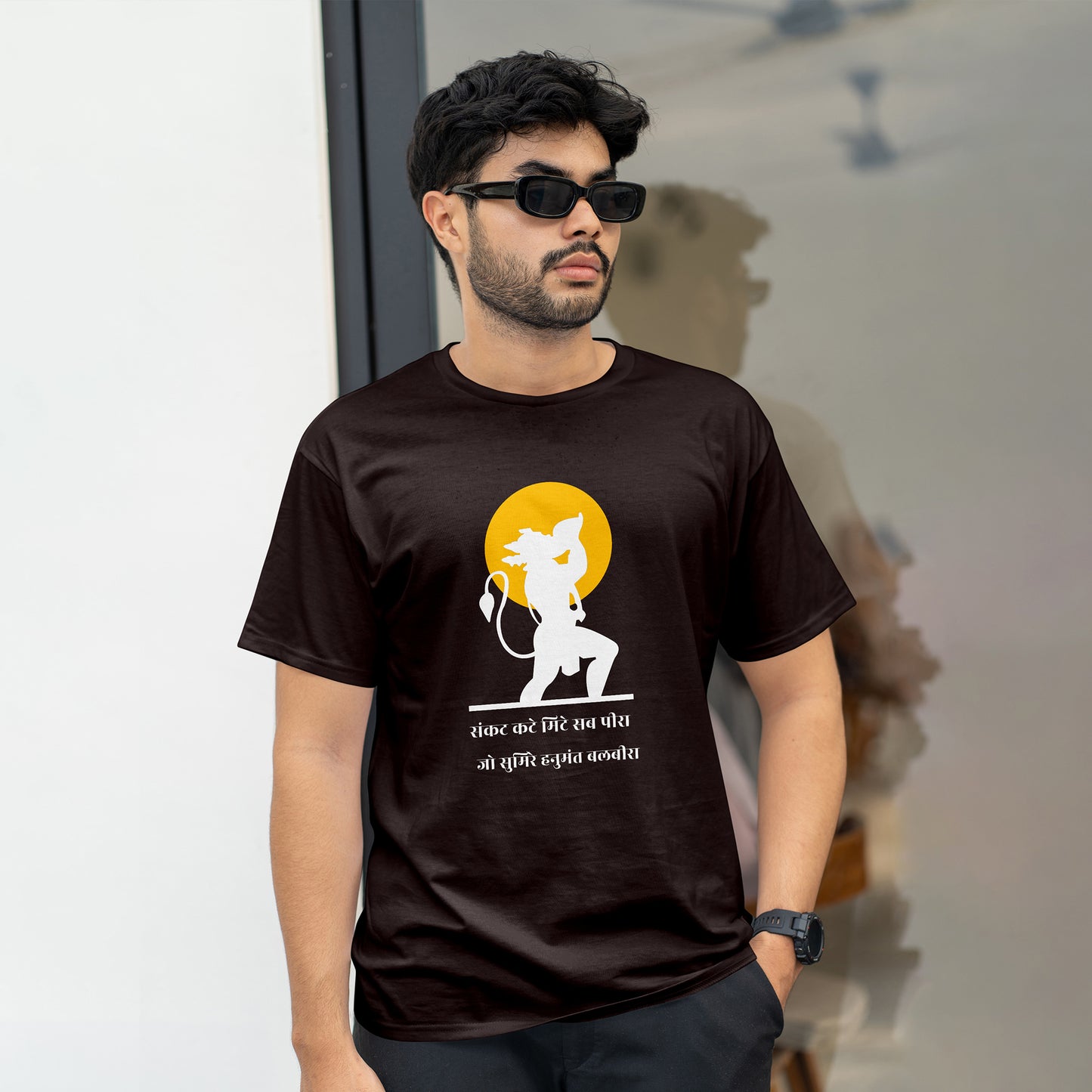 Bajrang Bali Hanuman Printed T-Shirt