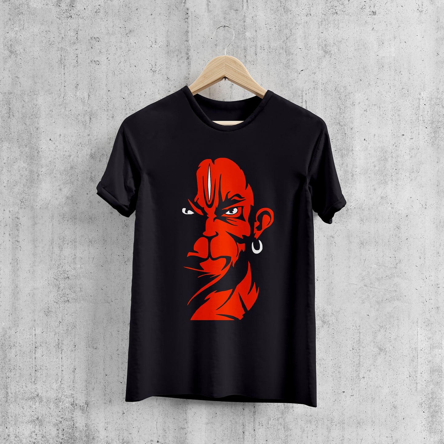 Jai bajrang Bali hanuman Classic Black T-shirt