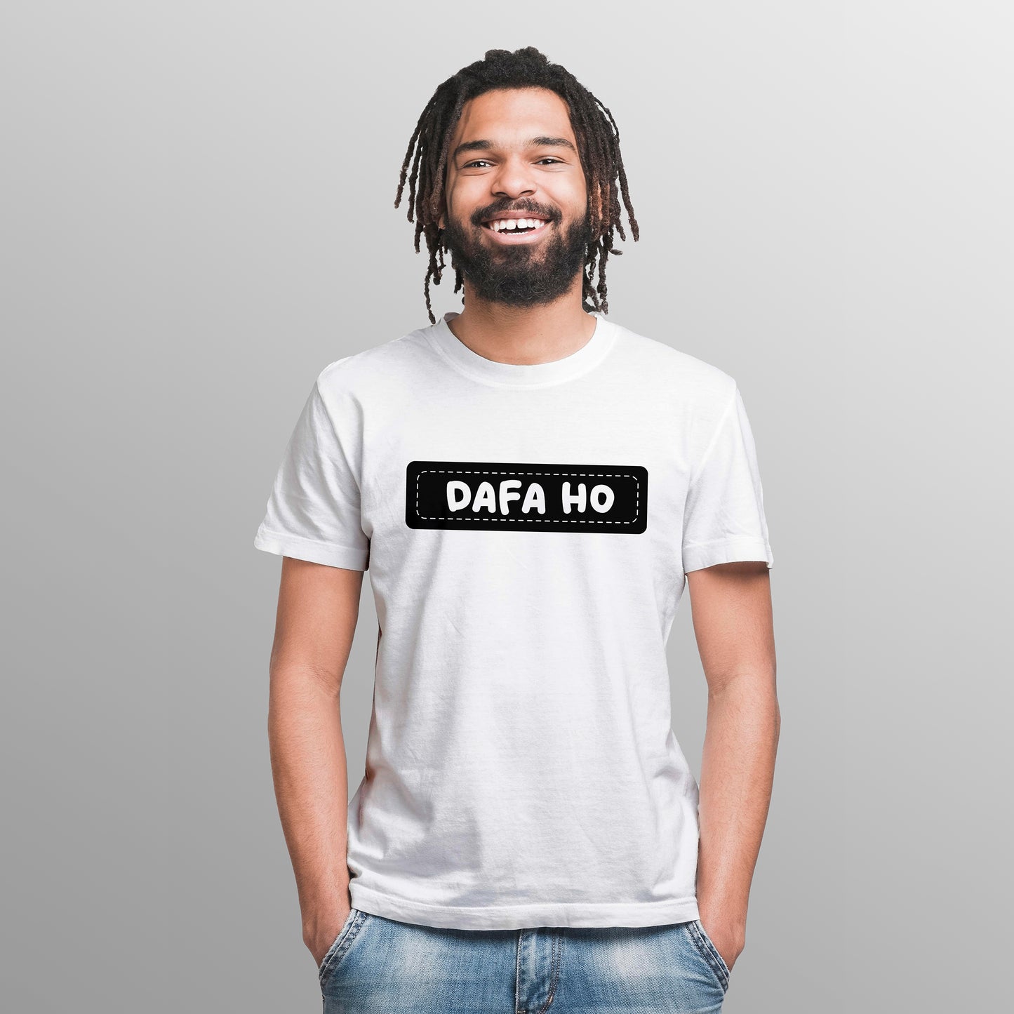 DAFA HO , Graphic Printed T-Shart, 100% Cotton