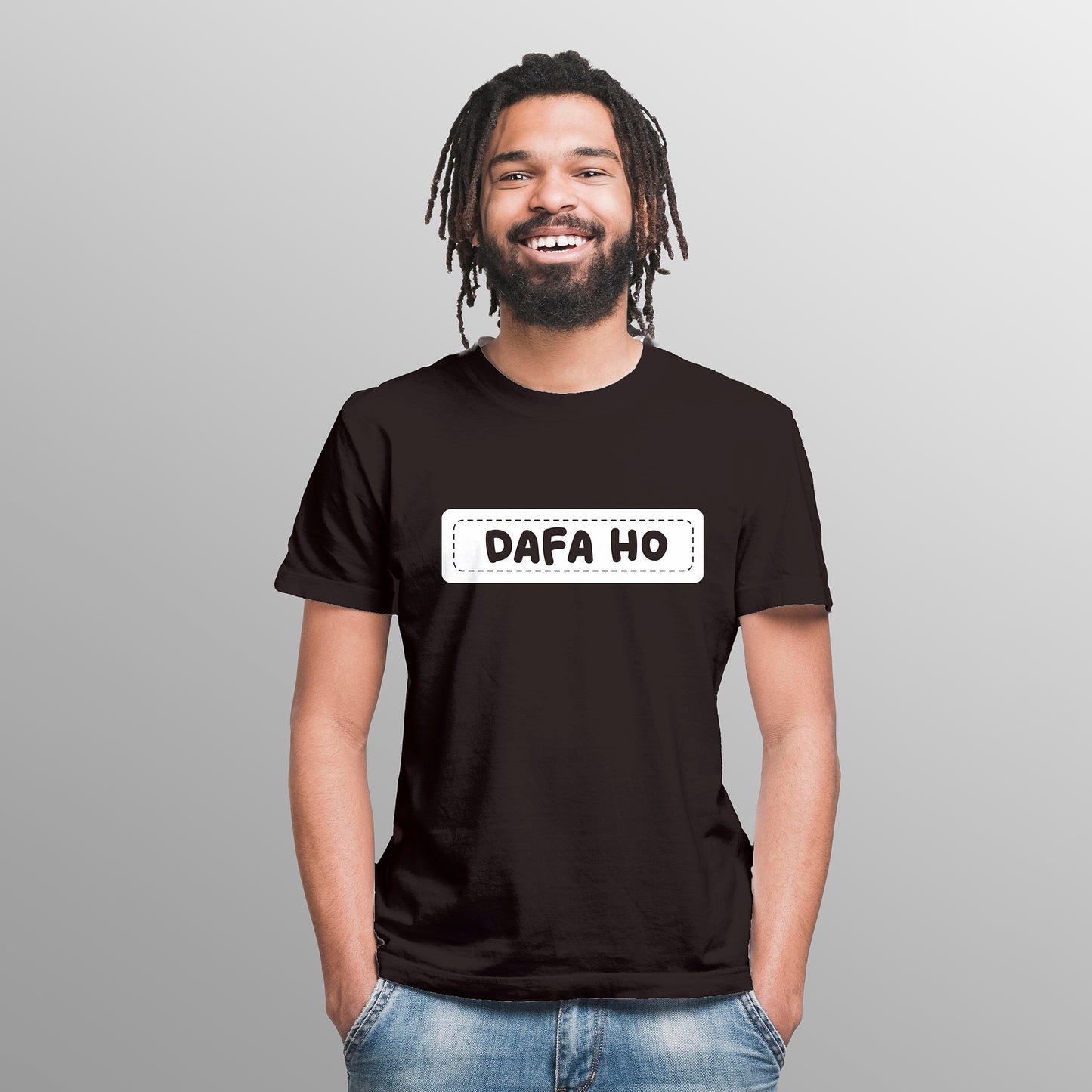 DAFA HO , Graphic Printed T-Shart, 100% Cotton