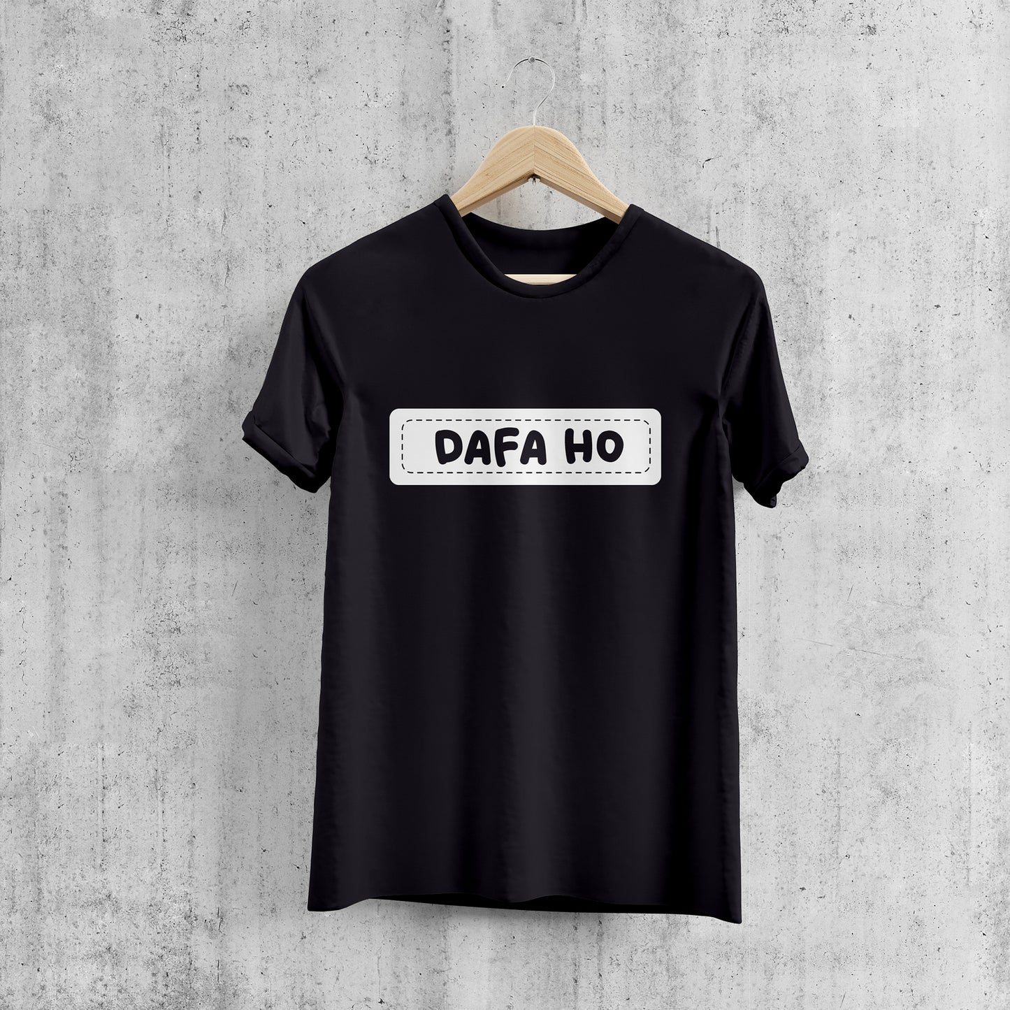 DAFA HO , Graphic Printed T-Shart, 100% Cotton