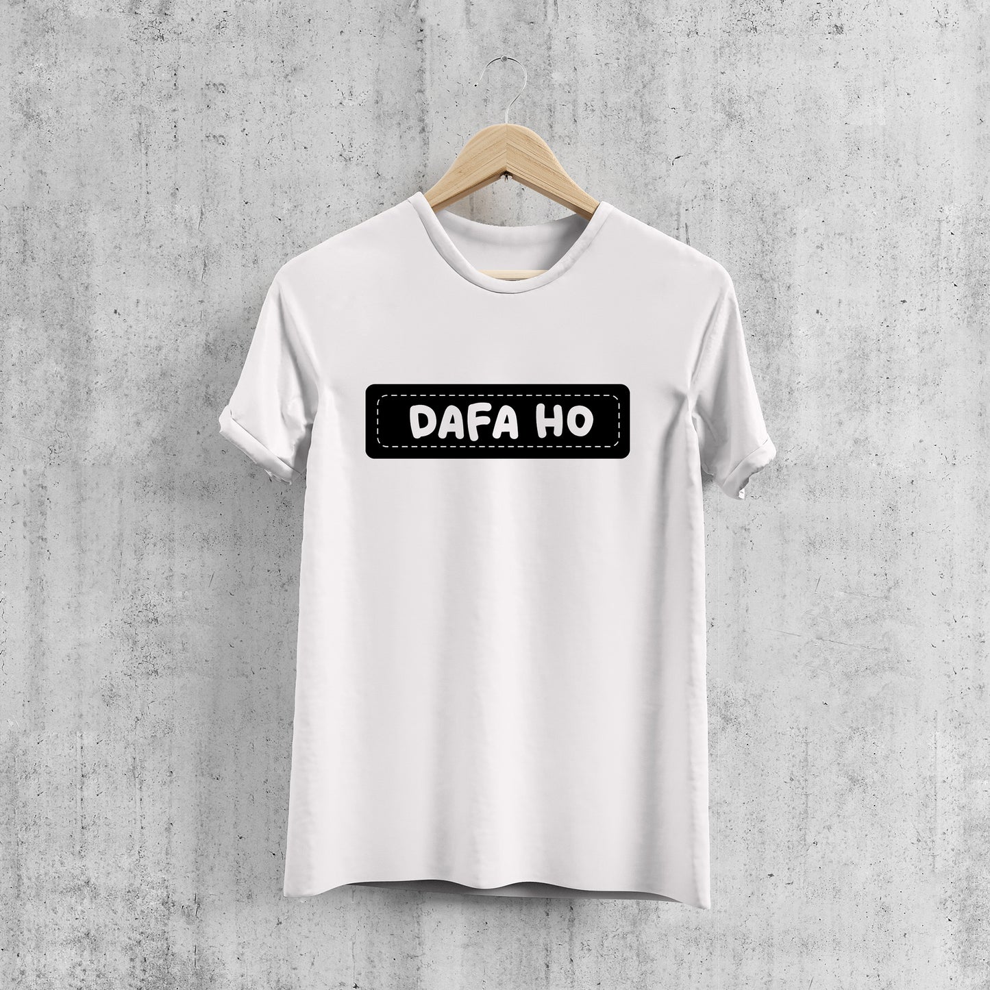 DAFA HO , Graphic Printed T-Shart, 100% Cotton