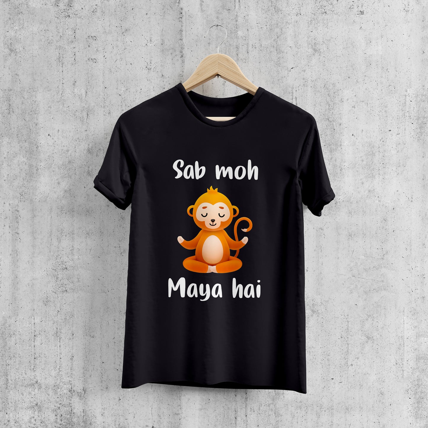 SOB MOH MAYA HAI, GRAPHICS PRINTED T-SHIRT