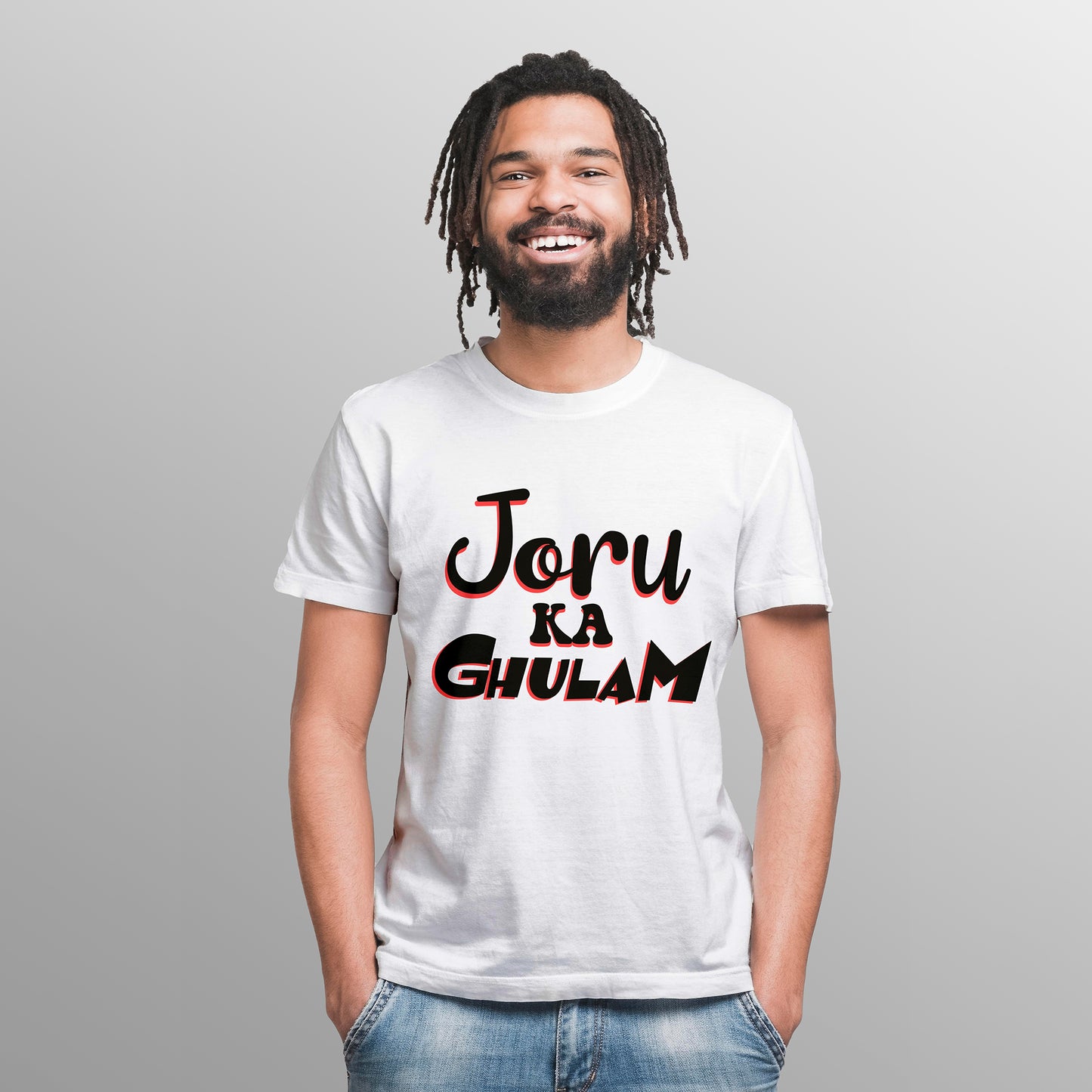 JORU KA GHULAM , Printed T-Shart, 100% Cotton