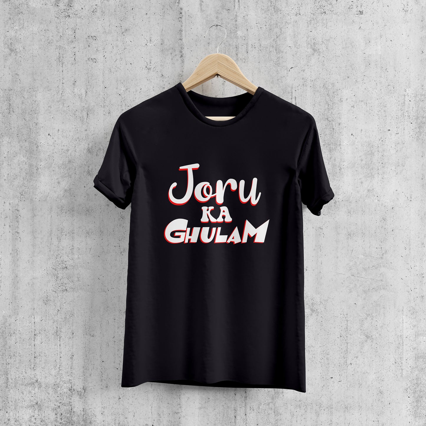 JORU KA GHULAM , Printed T-Shart, 100% Cotton