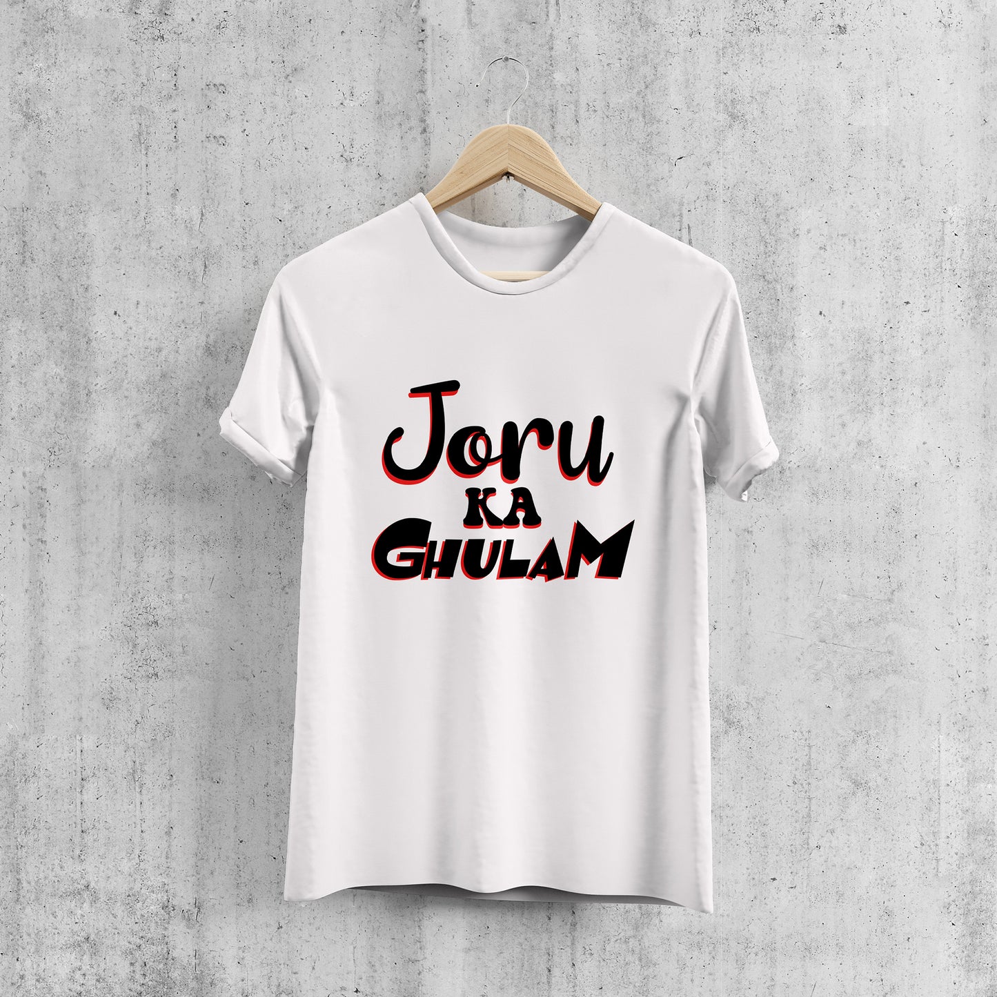 JORU KA GHULAM , Printed T-Shart, 100% Cotton