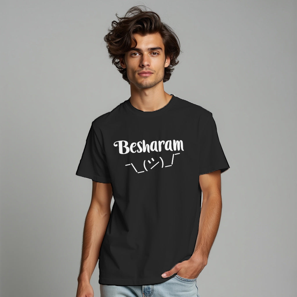 BESHARAM Graphic Printed T-Shart, 100% Cotton