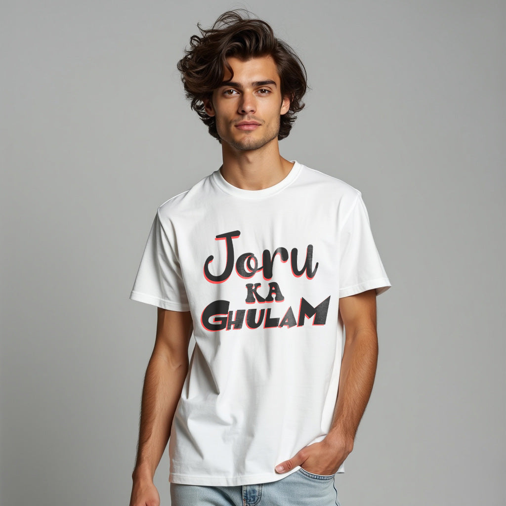 JORU KA GHULAM , Printed T-Shart, 100% Cotton