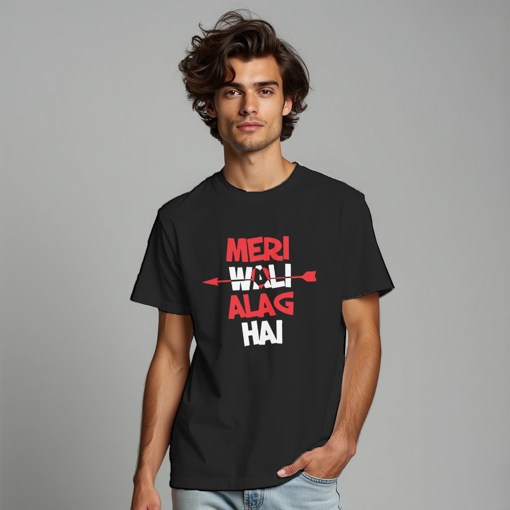 MERI WALI AKAG HAI, Printed T-Shart, 100% Cotton