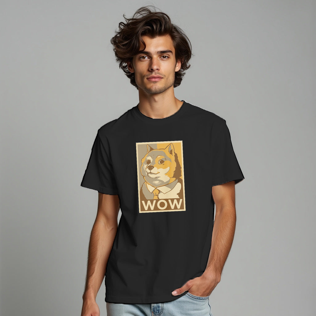 WOW, Graphic Printed T-Shart, 100% Cotton